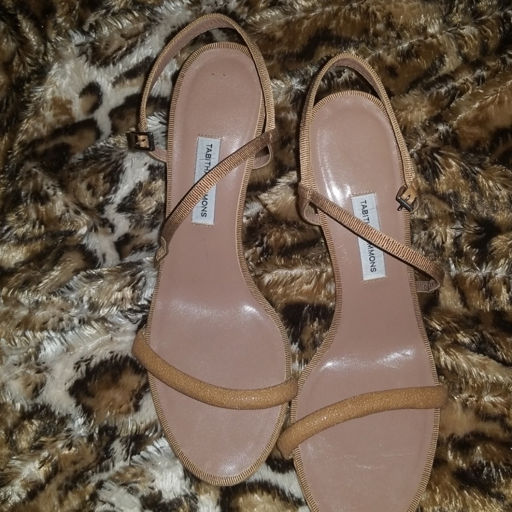 Tabatha Simmons open toe shoe